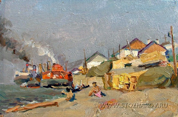 Стожаров В.Ф. Склады Красноярска. 1953